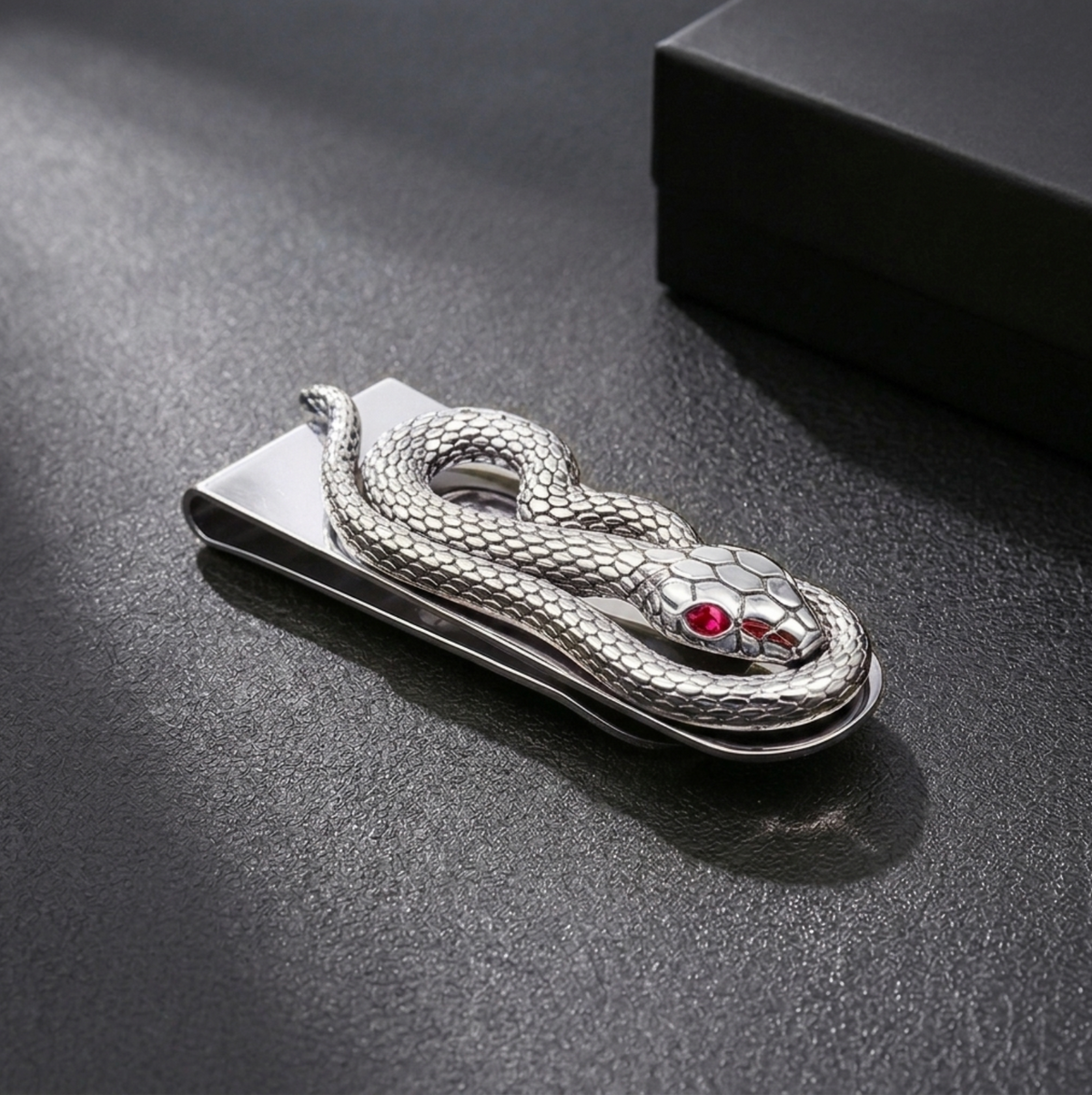 Silver Serpent Money Clip